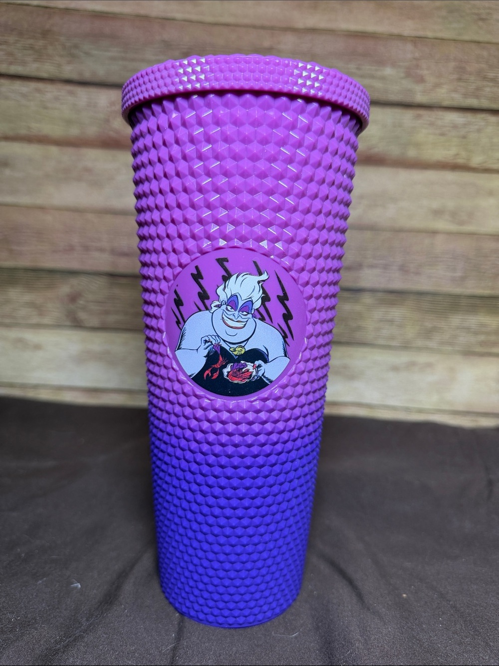 Disney Purple to Blue Studded Ursula Tumbler